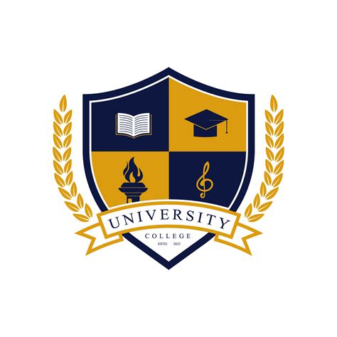 University College School Badge Logo Design 2565713