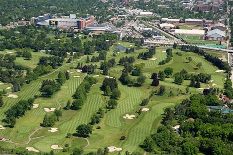 University Of Michigan Golf Course In Ann Arbor