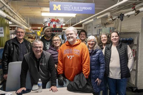 University Of Michigan Maize And Blue Cupboard Food Gatherers
