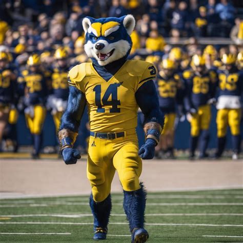 University Of Michigan Wolverine Ann Arbor Mi School Mascots On