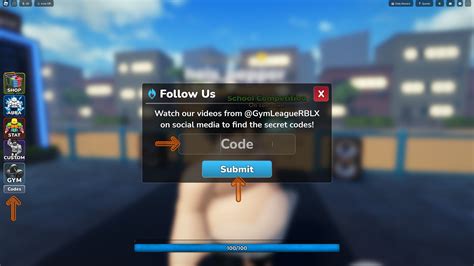 [Update 1] Gym League Codes