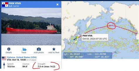 Update Cargo Ship Amp 39 Pan Viva Amp 39 Beset By Fierce Storm Near Alaska