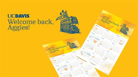 Updated New Academic Year New Calendars Uc Davis