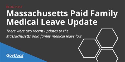 Updates To Massachusetts Paid Family And Medical Leave Law Updates To Massachusetts Paid Family And Medical Leave Law