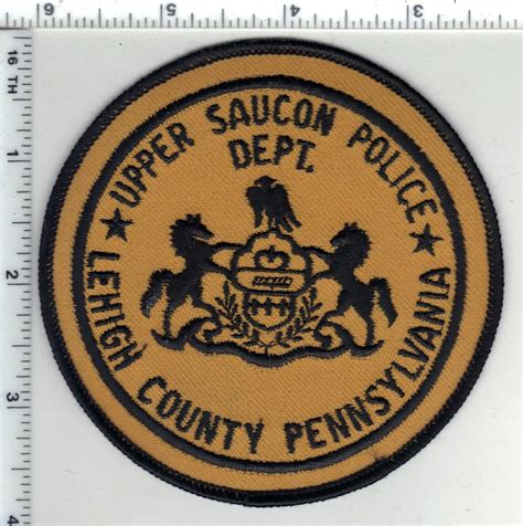 Upper Saucon Township Police Pennsylvania 3Rd Issue Shoulder Patch Ebay