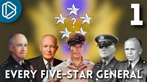 5 US Five Star Generals