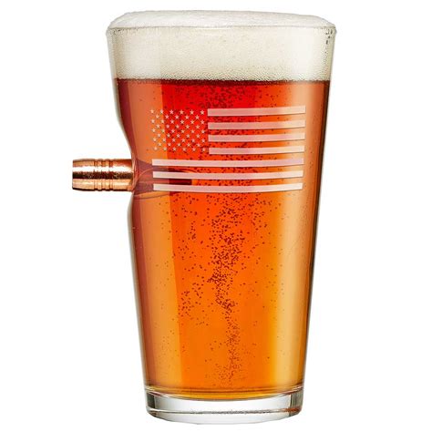Us Flag Pint Glass 16Oz Groomsshop Us Flag Pint Glass 16Oz Groomsshop