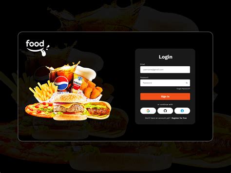 Us Food Login