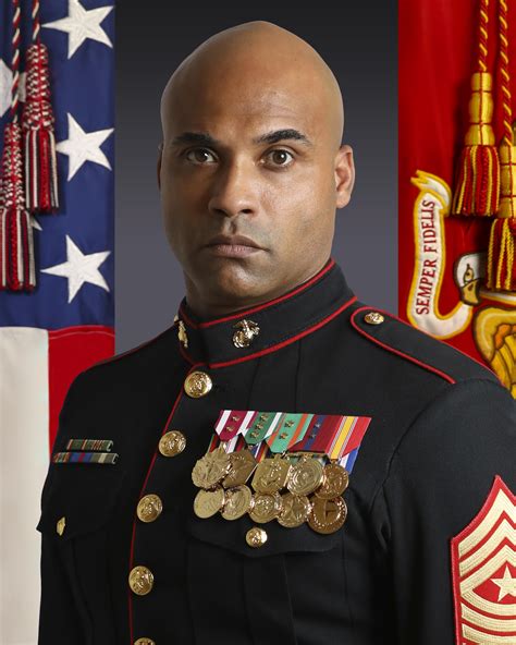 Us Marine Corps Sergeant Pedro Carlo Left And Us Marine Corps Staff Us Marine Corps Sergeant Pedro Carlo Left And Us Marine Corps Staff