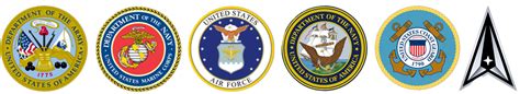 Us Military Branches Logos Godserv Designs