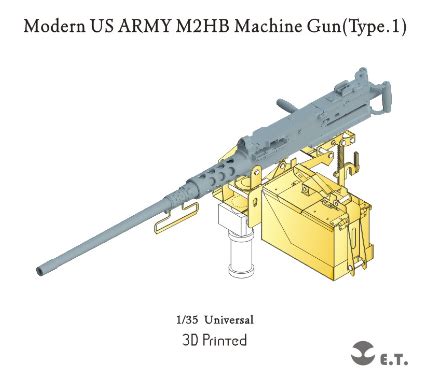 Us Modern M2hb Machine Gun Type 1 Et Model P35 266