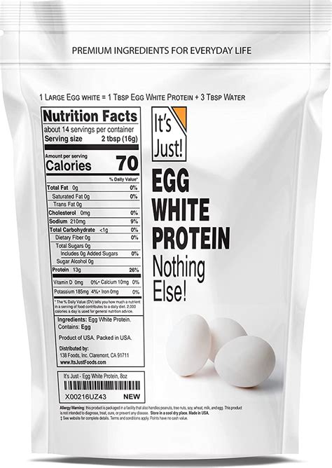 Usa Egg White Protein Powder Non Gmo Dried Egg Whites For Meringue Unflavored 8Oz Buy Now With Express International Delivery Gosupps Com Usa Egg White Protein Powder Non Gmo Dried Egg Whites For Meringue Unflavored 8Oz Buy Now With Express International Delivery Gosupps Com