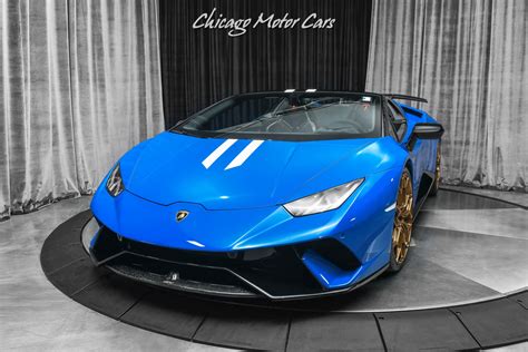 Used 2019 Lamborghini Huracan Lp 640 4 Performante Spyder Ad Personam Incredible Spec Huge Msrp For Sale Sold Chicago Motor Cars Stock 19100A Used 2019 Lamborghini Huracan Lp 640 4 Performante Spyder Ad Personam Incredible Spec Huge Msrp For Sale Sold Chicago Motor Cars Stock 19100A