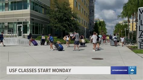 Usf Expects To Be At Full Capacity This Fall Semester Wtsp Com