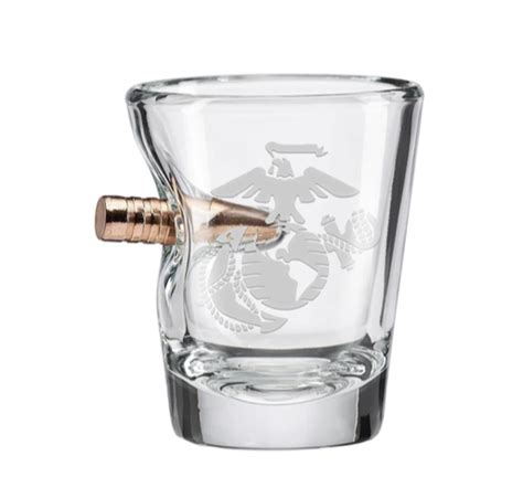Usmc 308 Caliber Bullet Ega Shot Glass Devil Dog Depot Usmc 308 Caliber Bullet Ega Shot Glass Devil Dog Depot