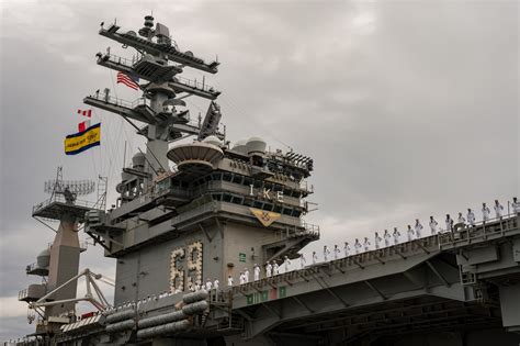 Uss Dwight D Eisenhower Departs On Deployment Amp Gt U S Fleet Forces Uss Dwight D Eisenhower Departs On Deployment Amp Gt U S Fleet Forces