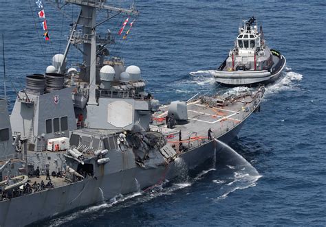 Uss Fitzgerald Seven U S Navy Sailors Missing After Collision With