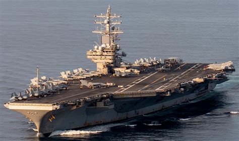 Uss Ronald Reagan Cvn 76 Nuclear Powered Aircraft Carrier