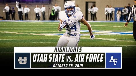 Utah State Vs Air Force Football Highlights 2019 Stadium Youtube Utah State Vs Air Force Football Highlights 2019 Stadium Youtube