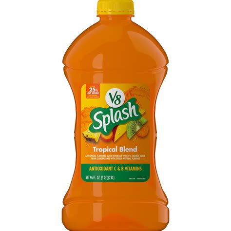 V8 Splash Diet Tropical Blend Hy Vee Aisles Online Grocery Shopping