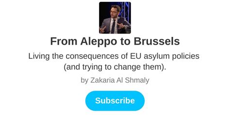Value S By Zakaria Al Shmaly From Aleppo To Brussels