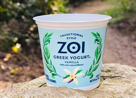 Vanilla Zoi Greek Yogurt