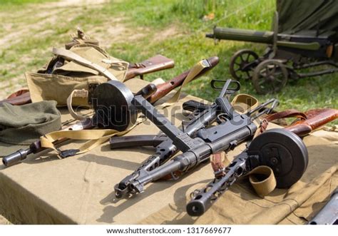 Various Rifle Weapons Of The Second World War Stock Image Image Of