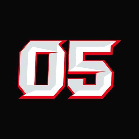 Vector De Dise O De Carreras De N Meros 05 Vector Premium