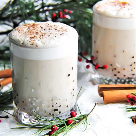 Vegan Eggnog With Soy Milk Oat Milk Or Almond Milk The Hidden Veggies