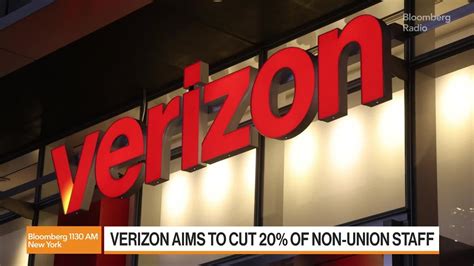Verizon Begins Layoffs Aimed At 20% Cut In Non-Union Staff - Youtube