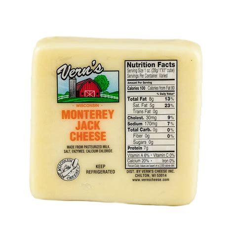 Vern S Monterey Jack Cheese 1Lb