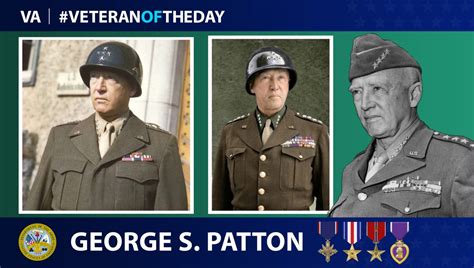 Veteranoftheday Army Veteran George S Patton Va News