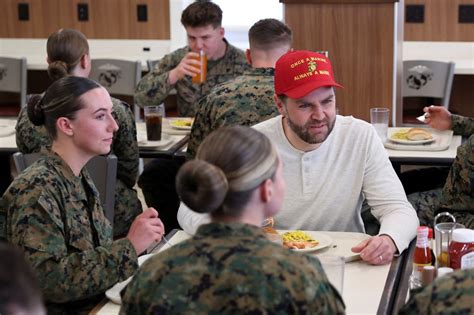 Veterans Slam J D Vance For Disregarding A Mess Hall Rule Amp 39 Marines Veterans Slam J D Vance For Disregarding A Mess Hall Rule Amp 39 Marines
