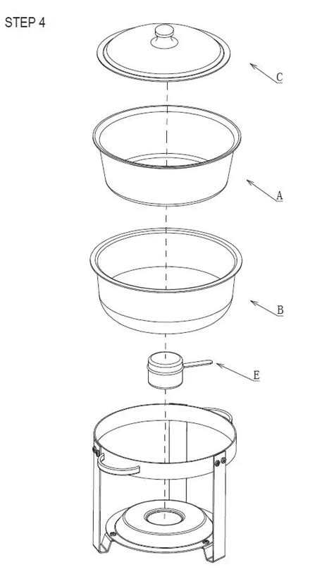Vevor Dt 1036 Round Chafing Dish Set User Manual Vevor Dt 1036 Round Chafing Dish Set User Manual