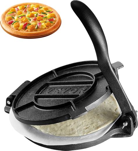 Vevor Tortilla Press 10 Inch Tortilla And Roti Maker Cast Iron Heavy Vevor Tortilla Press 10 Inch Tortilla And Roti Maker Cast Iron Heavy