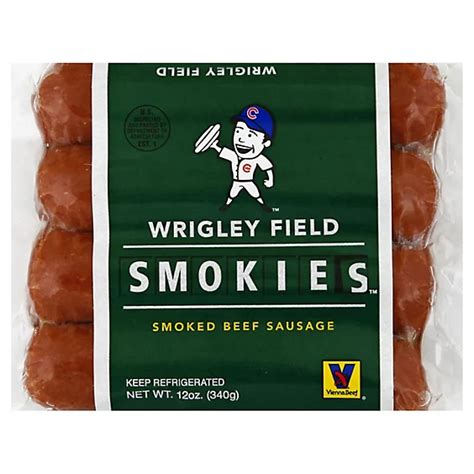 Vienna Smokies Wrigley Field Beef 12 Oz