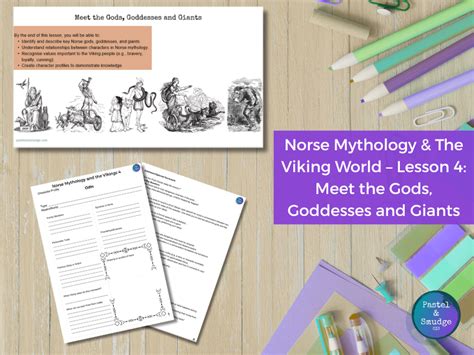 Viking Gods And Goddesses Teaching Resources