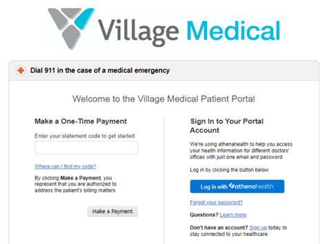 Village Health Portal