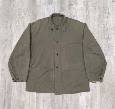 Vintage 1940S Ww2 Wwii Hbt P41 Usmc Marine Corp Jacket 209 90