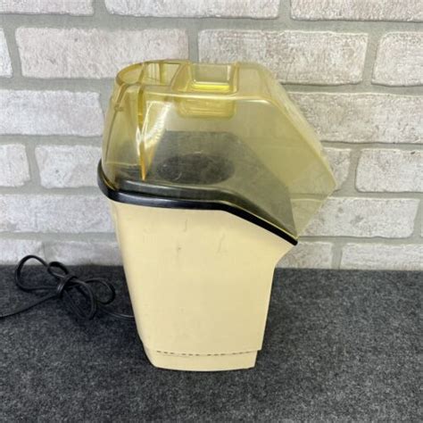 Vintage Sunbeam Great American Popcorn Machine Ii Tested Works