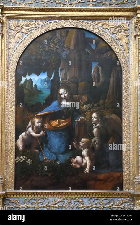 Virgin Of The Rocks Painting Hi Res Stock Photography And Images Alamy