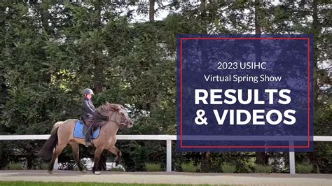 Virtual Show Results Horse Of The Americas
