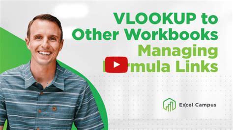 Vlookup To Other Workbooks Managing Updating Sharing Files With Formula Links Excel Campus Vlookup To Other Workbooks Managing Updating Sharing Files With Formula Links Excel Campus