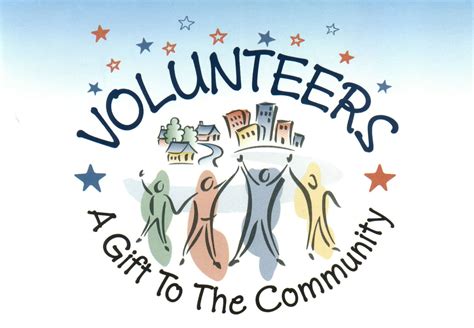 Volunteer Clip Art Illustrations For Community Service And Giving Back