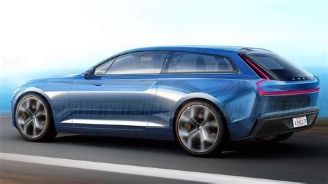 Volvo P1800ev Sporty Ev Wagon Imagined In Speculative Renders