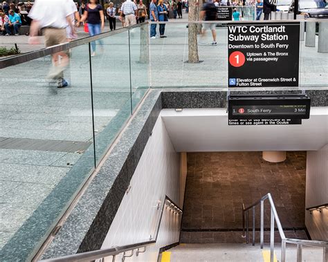 Walking Tour Of Wtc Cortlandt 1 Subway Station Walking Tour Of Wtc Cortlandt 1 Subway Station