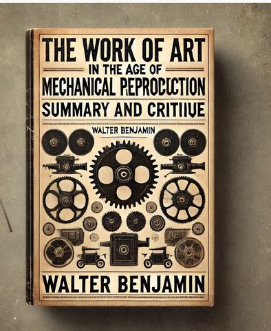Walter Benjamin The Work Of Art In The Age Of Mechanical Reproduction