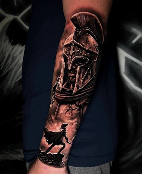 Warrior Spartan Tattoo