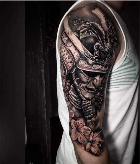 Warrior Tattoo Sleeve Samurai Tattoo Sleeve Samurai Warrior Tattoo