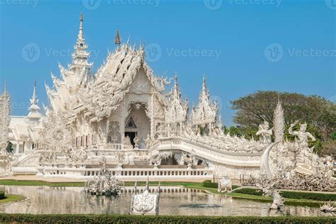 Wat Rong Khun White Temple Chiang Rai Thailand Stock Photo Image
